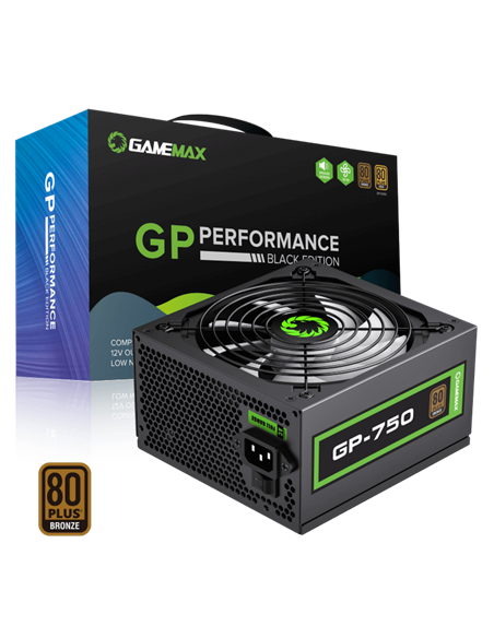 Sursă Alimentare PC Gamemax GP-750, 750W, ATX, Nemodular