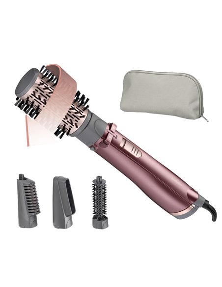 Uscător de păr-perie BaByliss Beliss Big Hair AS960E, 1000 W, Roz