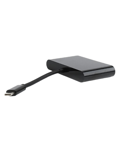Adaptor Video Cablexpert A-CM-VGA3in1-01, Type-C - , 0,15m, Negru