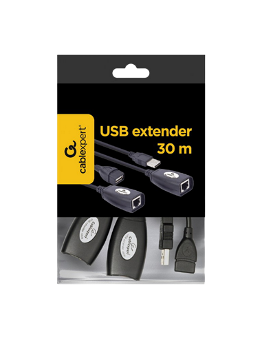 USB-удлинитель Gembird UAE-30M, Чёрный