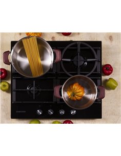 Plită pe gaz Samsung NA64H3030AK/WT, Negru 2