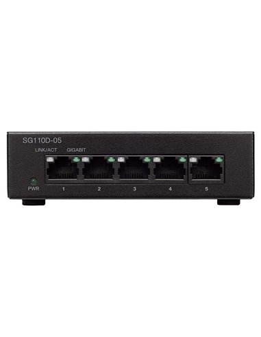 Switch de rețea Cisco SG110D-05, 5x 10/100/1000 Mbps