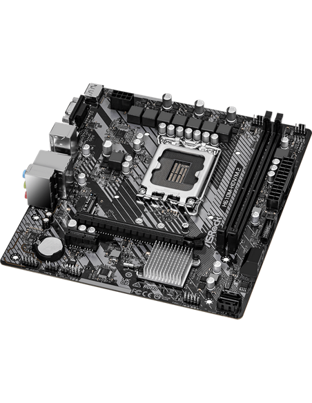 Placă de bază ASRock H610M-HDV/M.2 R2.0, LGA1700, Intel H610, Micro-ATX