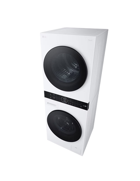 Mașină de spălat cu uscător LG WT1210WWF, 12kg, Alb