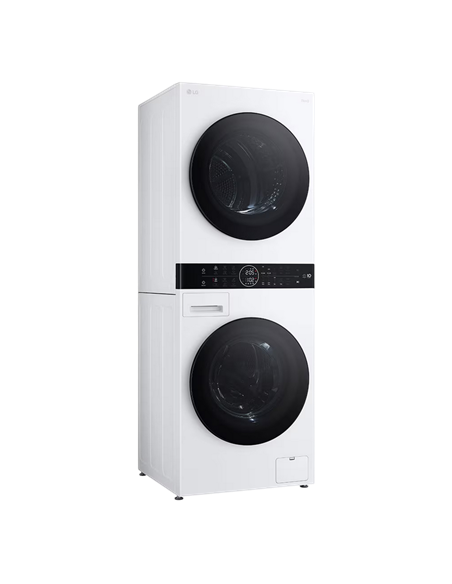 Mașină de spălat cu uscător LG WT1210WWF, 12kg, Alb