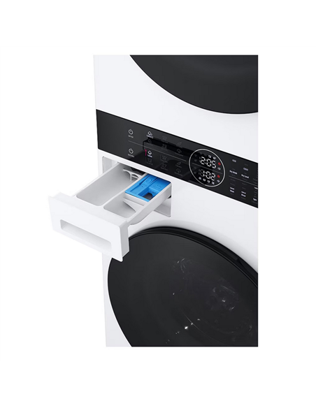 Mașină de spălat cu uscător LG WT1210WWF, 12kg, Alb
