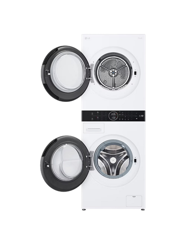 Mașină de spălat cu uscător LG WT1210WWF, 12kg, Alb