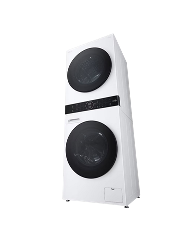 Mașină de spălat cu uscător LG WT1210WWF, 12kg, Alb