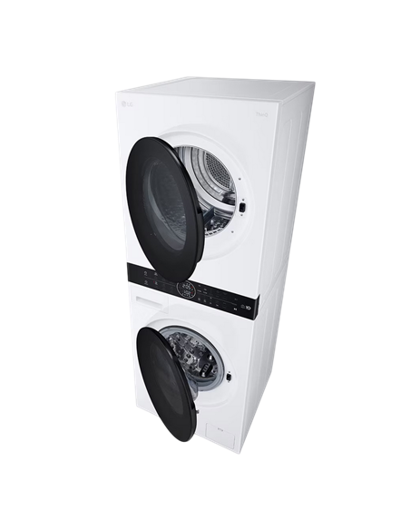 Mașină de spălat cu uscător LG WT1210WWF, 12kg, Alb