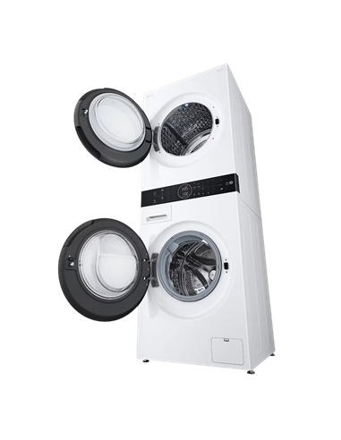 Mașină de spălat cu uscător LG WT1210WWF, 12kg, Alb