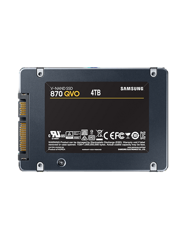 Накопитель SSD Samsung 870 QVO MZ-77Q4T0, 4000Гб, MZ-77Q4T0BW