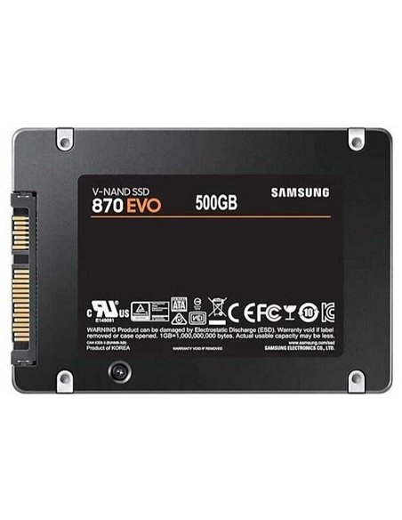 Накопитель SSD Samsung 870 EVO MZ-77E500, 500Гб, MZ-77E500BW Накопитель SSD Samsung 870 EVO MZ-77E500, 500Гб, MZ-77E500BW