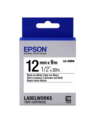 Epson LK-4SBE, 12 мм x 9 м