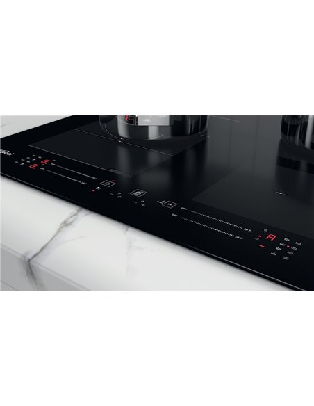 Plită cu inducție Whirlpool WF S0160 NE, Negru