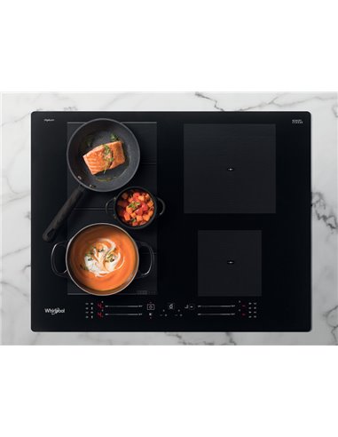 Plită cu inducție Whirlpool WF S0160 NE, Negru