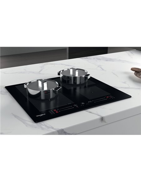 Plită cu inducție Whirlpool WF S0160 NE, Negru
