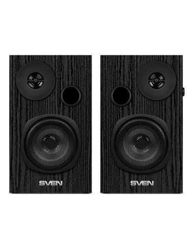 Компьютерные колонки 2.0 SVEN SPS-585, Чёрный