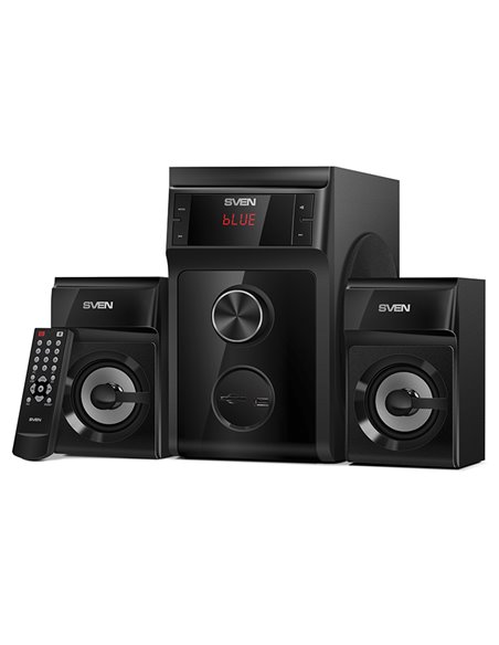 Компьютерные колонки 2.1 SVEN MS-301, Чёрный