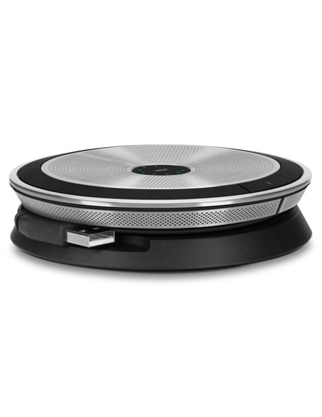 Microfon portabil pentru înregistrare vocală EPOS EXPAND SP 20 ML, Fără fir/Cu fir, Argintiu