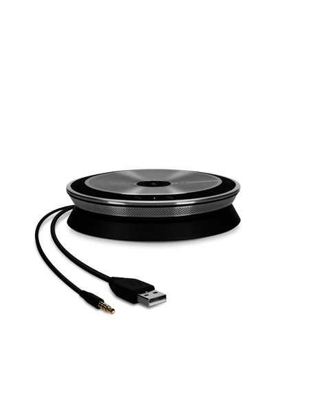 Microfon portabil pentru înregistrare vocală EPOS EXPAND SP 20 ML, Fără fir/Cu fir, Argintiu