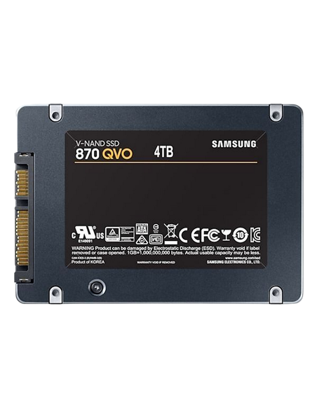 Накопитель SSD Samsung 870 EVO MZ-77E4T0, 4000Гб, MZ-77E4T0BW