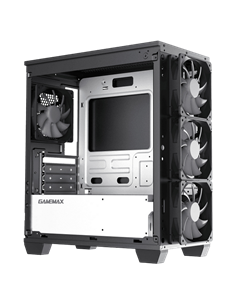 Carcasă PC Gamemax Aero Mini ECO, Micro-ATX, Fără PSU, Negru 2