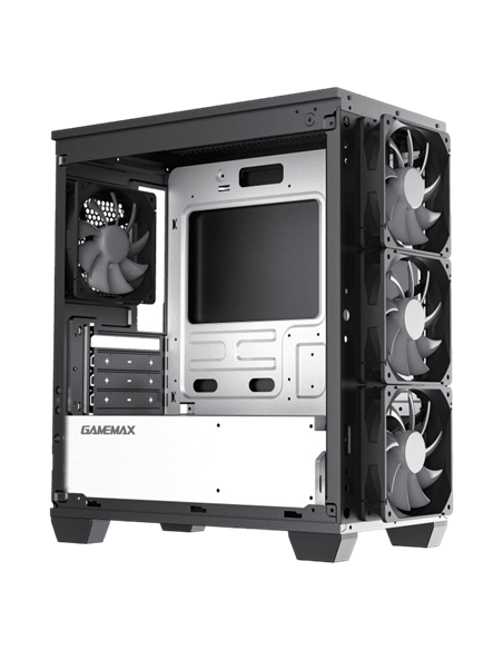 Компьютерный корпус Gamemax Aero Mini ECO, Micro-ATX, Без блока питания, Чёрный