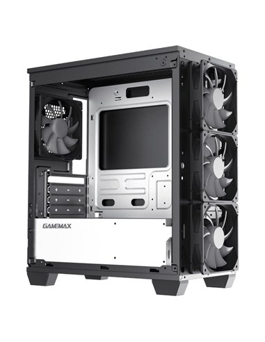 Компьютерный корпус Gamemax Aero Mini ECO, Micro-ATX, Без блока питания, Чёрный