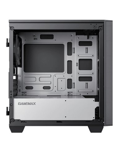 Carcasă PC Gamemax Aero Mini ECO, Micro-ATX, Fără PSU, Negru