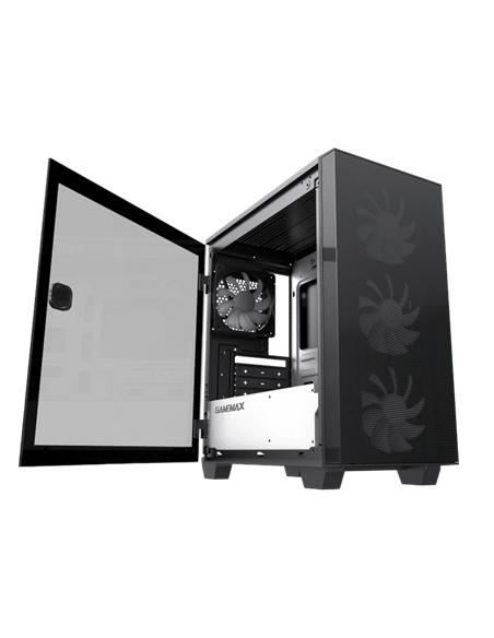 Carcasă PC Gamemax Aero Mini ECO, Micro-ATX, Fără PSU, Negru Carcasă PC Gamemax Aero Mini ECO, Micro-ATX, Fără PSU, Negru