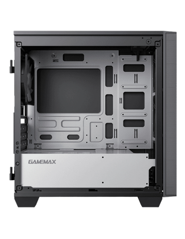 Carcasă PC Gamemax Aero Mini ECO, Micro-ATX, Fără PSU, Negru