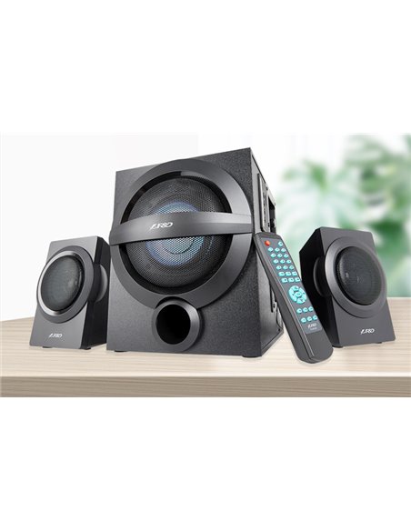 Компьютерные колонки 2.1 F&D A140X, Чёрный