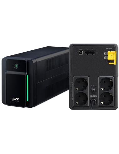 Sursă de alimentare neîntreruptibilă APC Back-UPS BX1200MI-GR, Linear-interactiv, 1200VA, Turn