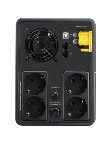 Источник бесперебойного питания APC Back-UPS BX2200MI, Линейно-интерактивный, 2200VA, Башня