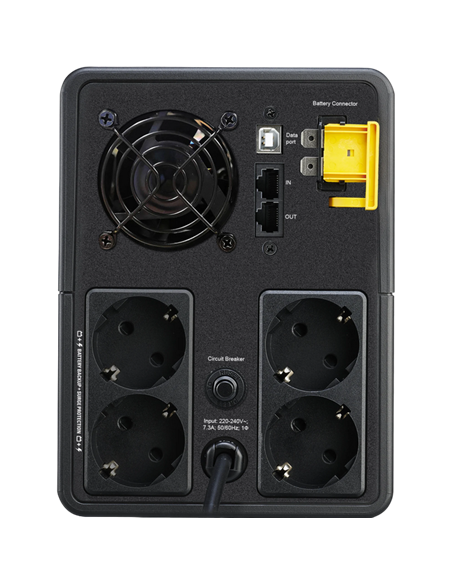 Sursă de alimentare neîntreruptibilă APC Back-UPS BX1600MI-GR, Linear-interactiv, 1600VA, Turn