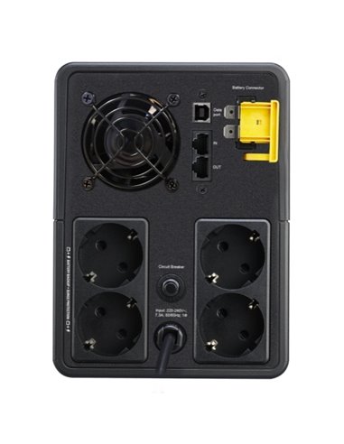 Sursă de alimentare neîntreruptibilă APC Back-UPS BX1600MI-GR, Linear-interactiv, 1600VA, Turn