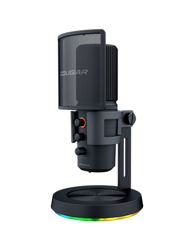Microfon Gaming Cougar Screamer-X, Cu fir, Negru