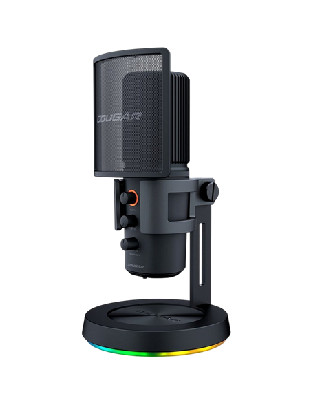 Microfon Gaming Cougar Screamer-X, Cu fir, Negru