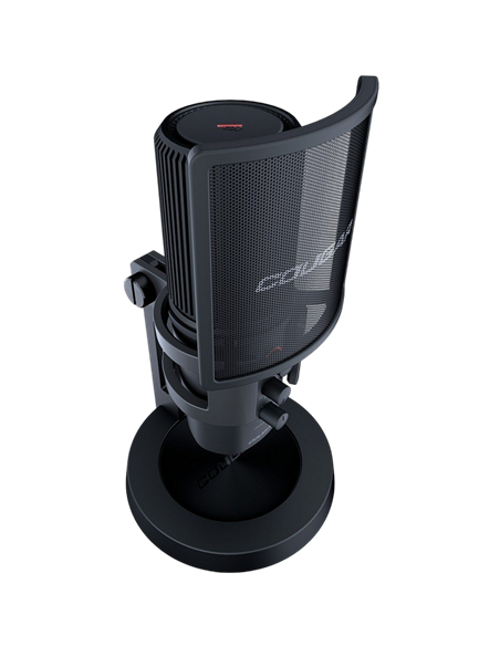 Microfon Gaming Cougar Screamer-X, Cu fir, Negru
