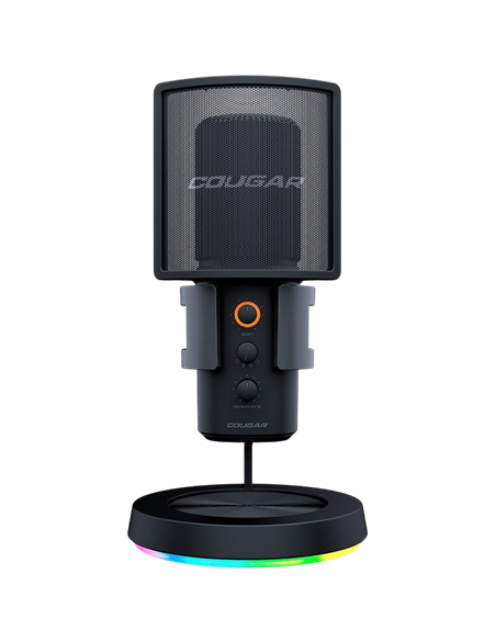 Microfon Gaming Cougar Screamer-X, Cu fir, Negru