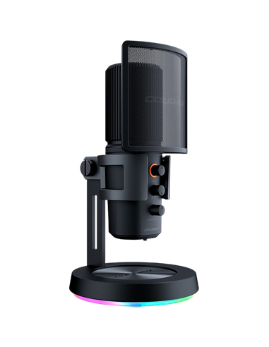 Microfon Gaming Cougar Screamer-X, Cu fir, Negru