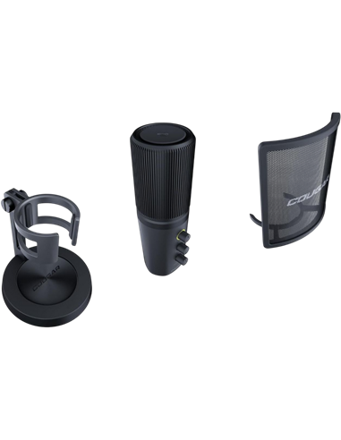 Microfon Gaming Cougar Screamer-X, Cu fir, Negru