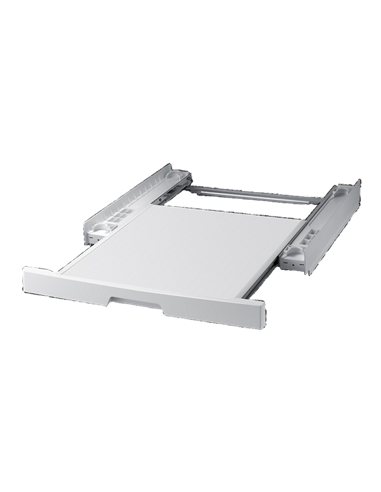 Kit cu raft extensibil pentru instalarea uscătoarelor și mașinilor de spălat Samsung SKK-UDW, Alb