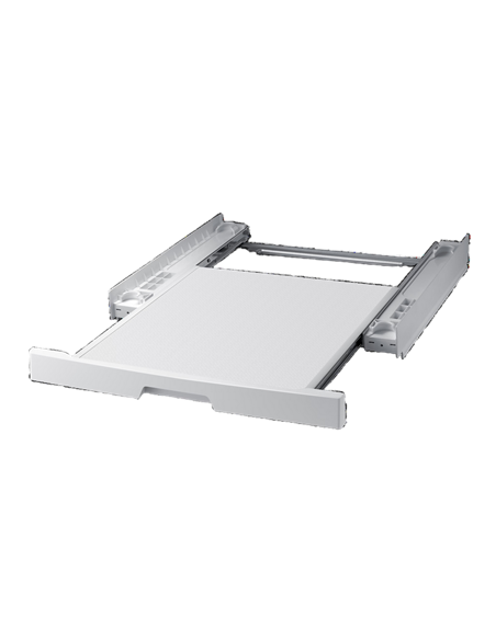 Kit cu raft extensibil pentru instalarea uscătoarelor și mașinilor de spălat Samsung SKK-UDW, Alb