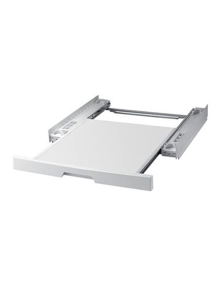 Kit cu raft extensibil pentru instalarea uscătoarelor și mașinilor de spălat Samsung SKK-UDW, Alb