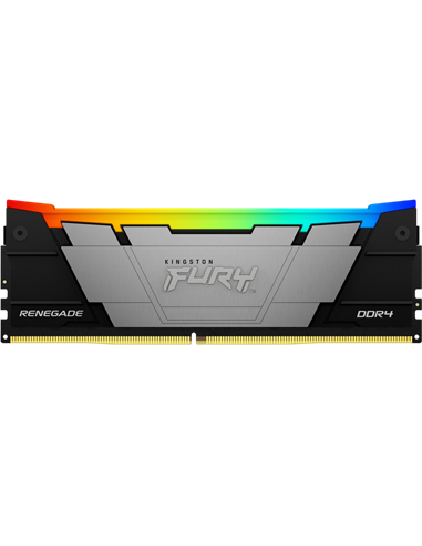 Оперативная память Kingston FURY Renegade RGB, DDR4 SDRAM, 3600 МГц, 16Гб, KF436C16RB2AK2/16