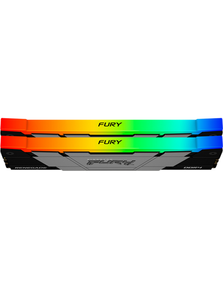 Оперативная память Kingston FURY Renegade RGB, DDR4 SDRAM, 3600 МГц, 16Гб, KF436C16RB2AK2/16 Оперативная память Kingston FURY Renegade RGB, DDR4 SDRAM, 3600 МГц, 16Гб, KF436C16RB2AK2/16