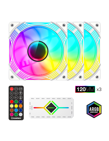Вентилятор для ПК Gamemax KF300, 120 мм