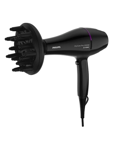 Фен Philips BHD274/00, 2200 Вт, Чёрный