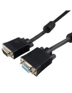 Cablu Video Cablexpert CC-PPVGAX-10M-B, VGA D-Sub (M) - VGA D-Sub (M), 10m, Negru 2